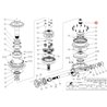 Comer 1740203042 Tuleja frezowana 1600-CC500