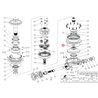 Comer 9010525000 Pierścień segera wewnętrzny 75x2,5 mm