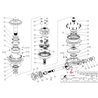 Comer 9510204050 Korek 1/2" G NA41/B DIN908 magnes