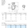 B&P 663L53E03R Sprzęglo cierne FT34R 1450Nm 1i3/8"Z6 -34,9x93,5 G8 Bondioli Pavesi