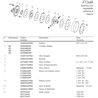 B&P 663L58E38R Sprzęglo cierne FT34R 1800Nm 1i3/4"Z20 -34,9x93,5 G8 Bondioli Pavesi