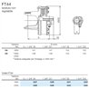 B&P 663L58503R Sprzęglo cierne FT44 1800Nm 1i3/8"Z6 -34,9x93,5 G8 Bondioli Pavesi