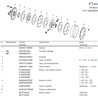 B&P 663L58538R Sprzęglo cierne FT44 1800Nm 1i3/4"Z20 -34,9x93,5 G8 Bondioli Pavesi