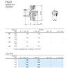 B&P 60KE39103R Piasta sprzęgła FK22 800Nm 1i3/8"Z6 - 27,0x74,6 G3/G4 Bondioli Pavesi