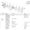 B&P 60KE39137R Piasta sprzęgła FK22 800Nm 1i3/8"Z21 - 27,0x74,6 G3/G4 Bondioli Pavesi