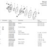 B&P 60KH53437R Piasta sprzęgła FK42 1450Nm 1i3/8"Z21 - 30,2x91,4 G7 Bondioli Pavesi