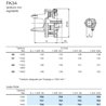 B&P 60KL53303R Sprzęglo cierne FT34 1450Nm 1i3/8"Z6 - 34,9x93,5 G8 Bondioli Pavesi