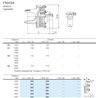 B&P 665L53103R Sprzęgło cierne jednokierunkowe FNV34 1450Nm 1i3/8"Z6 - 34,9x93,5 G8 Bondioli Pavesi