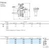 B&P 665L58204R Sprzęgło cierne jednokierunkowe FNV44 1800Mn 1i3/4"Z6 - 34,9x93,5 G8 Bondioli Pavesi