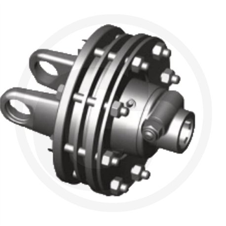 B&P 667L58238R Sprzęgło cierne jednokierunkowe FFNV44 1800Nm 1i3/4"Z20 34,9x93,5 G8 Bondioli Pavesi