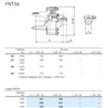 B&P 65848103R Sprzęgło cierne jednokierunkowe FNT34 1200Nm 1i1i3/8"Z6 30,7x79,4 G5 Bondioli Pavesi