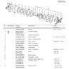 B&P 658L58338R Sprzęgło cierne jednokierunkowe FNT44 1800Nm 1i3/4"Z20 30,4x93,5 G8 Bondioli Pavesi