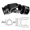 Przegub krzyżowy 1-3/8 Z-6, wewn. 29x4 mm krzyżak 23,8x61,3 G2