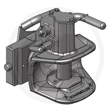 Zaczep automatyczny 200/25/16mm sworzeń 31mm Scharmüller