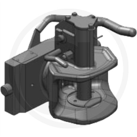 Zaczep automatyczny 255/32/25mm sworzeń mm Scharmüller