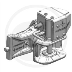 Zaczep automatyczny 390/32/25mm sworzeń 31mm Scharmüller