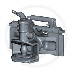 Zaczep automatyczny 320/20/30mm sworzeń 38mm Sauermann