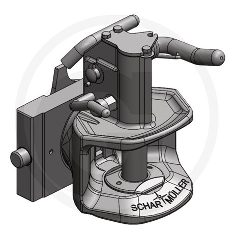 Zaczep automatyczny 200/30/22mm sworzeń 31,5mm Scharmüller