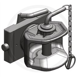 Zaczep automatyczny 200/30/22mm sworzeń 31,5mm Scharmüller