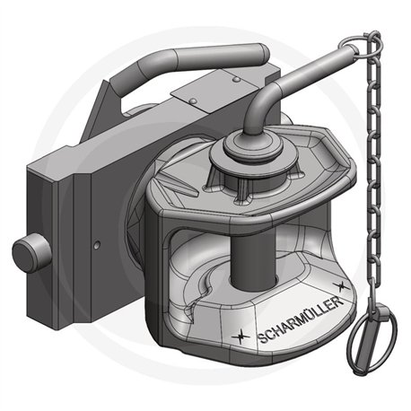 Zaczep automatyczny 225/32/25mm sworzeń 31mm Scharmüller