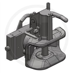 Zaczep automatyczny 241/30/22mm sworzeń 31,5mm Scharmüller