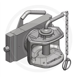 Zaczep automatyczny 241/30/22mm sworzeń 31,5mm Scharmüller