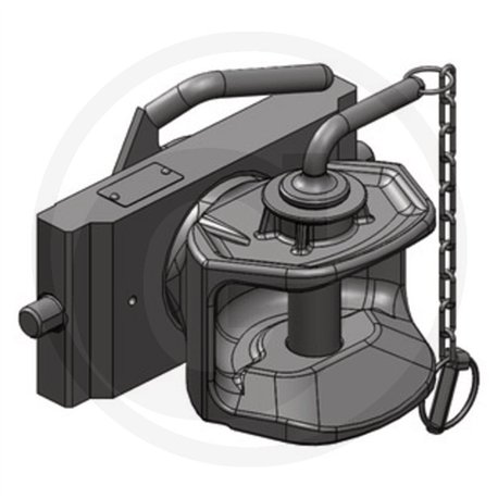 Zaczep automatyczny 245/30/20mm sworzeń 31mm Scharmüller