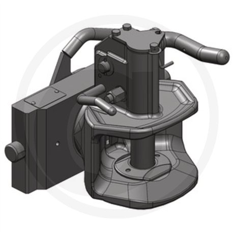 Zaczep automatyczny 255/32/25mm sworzeń 31mm Scharmüller