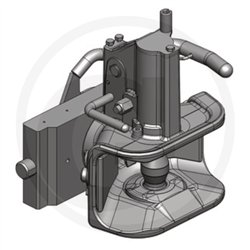 Zaczep automatyczny 255/32/25mm sworzeń 38mm Scharmüller