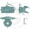 Zaczep automatyczny 255/32/25mm sworzeń 31mm Scharmüller