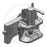 Zaczep automatyczny 320/38/25mm sworzeń 38mm Scharmüller