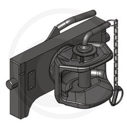 Zaczep automatyczny 320/38/25mm sworzeń 31mm Scharmüller