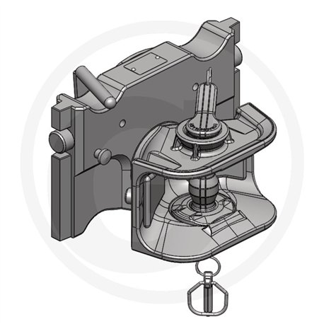 Zaczep automatyczny 320/20/30mm sworzeń 38mm Scharmüller