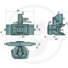 Zaczep automatyczny 330/32/25mm sworzeń 31mm Scharmüller