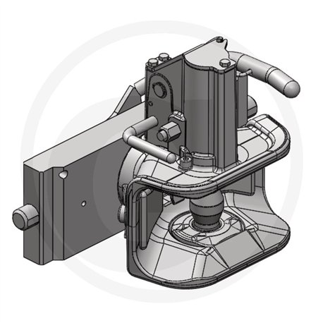 Zaczep automatyczny 330/32/25mm sworzeń 38mm Scharmüller