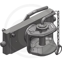 Zaczep automatyczny 330/32/25mm sworzeń 31mm Scharmüller