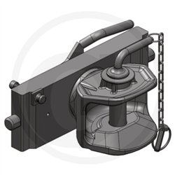 Zaczep automatyczny 330/32/25mm sworzeń 31mm Scharmüller