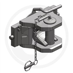 Zaczep automatyczny 335/30/22mm sworzeń 50mm Scharmüller