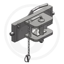 Zaczep automatyczny 335/30/22mm sworzeń 28mm Scharmüller