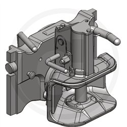 Zaczep automatyczny 320/20/30mm sworzeń 31mm Scharmüller
