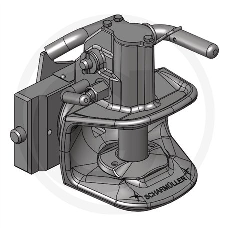Zaczep automatyczny 160/25/16mm sworzeń 31mm Scharmüller
