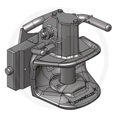 Zaczep automatyczny 180/25/16mm sworzeń 31mm Scharmüller