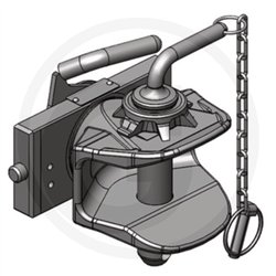 Zaczep automatyczny 180/25/16mm sworzeń 31mm Scharmüller