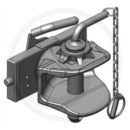 Zaczep automatyczny 200/25/16mm sworzeń 31mm Scharmüller