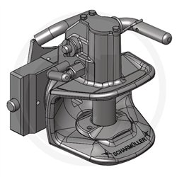 Zaczep automatyczny 255/25/16mm sworzeń 31mm Scharmüller