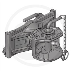 Zaczep automatyczny 295/26/25mm sworzeń 31mm Scharmüller