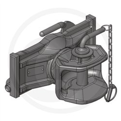 Zaczep automatyczny 325/26/25mm sworzeń 31mm Scharmüller