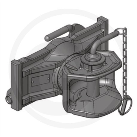 Zaczep automatyczny 325/26/25mm sworzeń 31mm Scharmüller