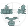 Zaczep automatyczny 330/32/25mm sworzeń 38mm Scharmüller