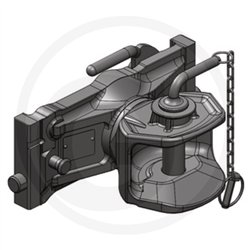 Zaczep automatyczny 330/32/25mm sworzeń 31mm Scharmüller